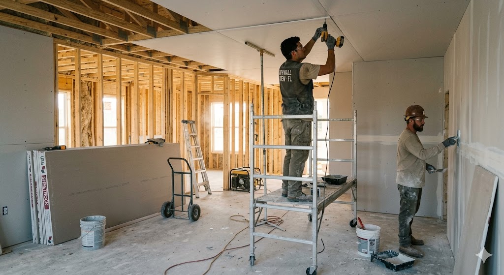 Dywall interior portland maine ceiling install